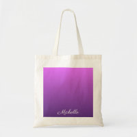 Personalisierter lila Ober