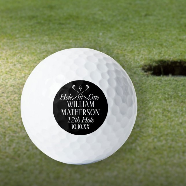 Personalisierter Loch in einem der besten Golfer Golfball (Personalized Hole in One Best Golfer Golf Balls)