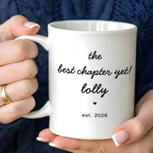 Personalisierter Lolly-Becher Bestes Kapitel bishe Kaffeetasse
