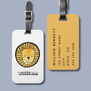 Personalisierter Lötkopf Gepäckanhänger