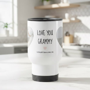 Personalisierter Love You Grammy Benutzerdefinie Reisebecher