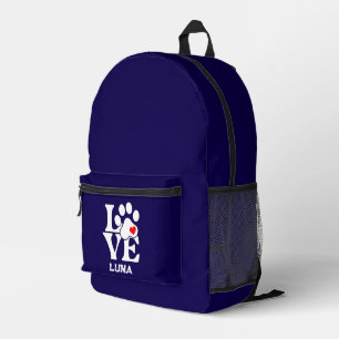 Personalisierter Luna-Hunde-Liebhaber-Reiserucksac Bedruckter Rucksack