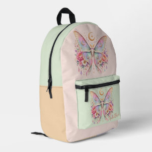 Personalisierter Luna-Moth-Rucksack  Bedruckter Rucksack
