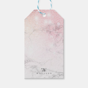 Personalisierter Luxus-Marmor Geschenkanhänger