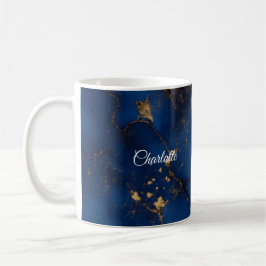 Personalisierter Luxus-Marmor-Muster-Tasse mit ind Kaffeetasse