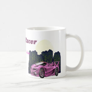 Personalisierter MädchenRacer - Tasse