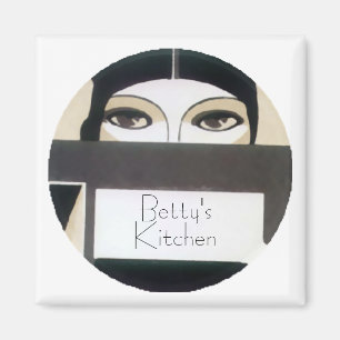 Personalisierter Magnet Brüllens20s Gallone