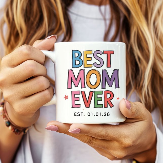 Personalisierter Mama-Kaffeebecher Bestes-Mutter-G Kaffeetasse (mothers day mug gift, first mothers day mug, birthday gift mug mom, christmas gift mug mama,)