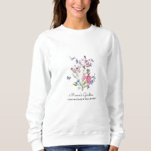 Personalisierter Mamas Garten Sweatshirt