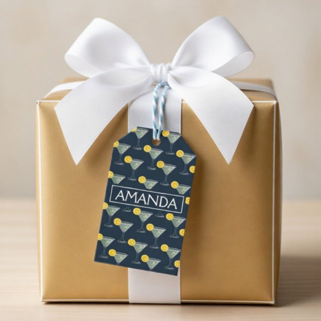 Personalisierter Margarita-Junggeselinnen-Abschied Geschenkanhänger (Von Creator hochgeladen)