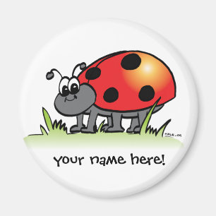 Personalisierter Marienkäfer-Magnet Magnet