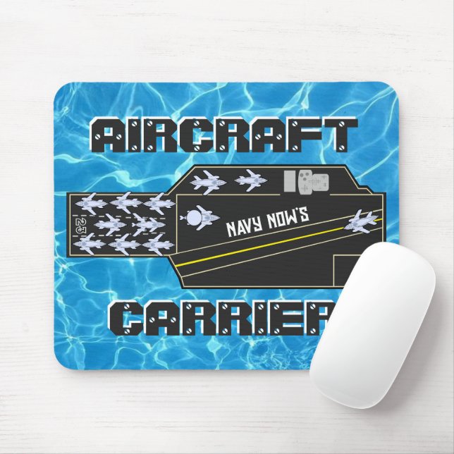 Personalisierter Marinestreiker Mousepad (Mit Mouse)