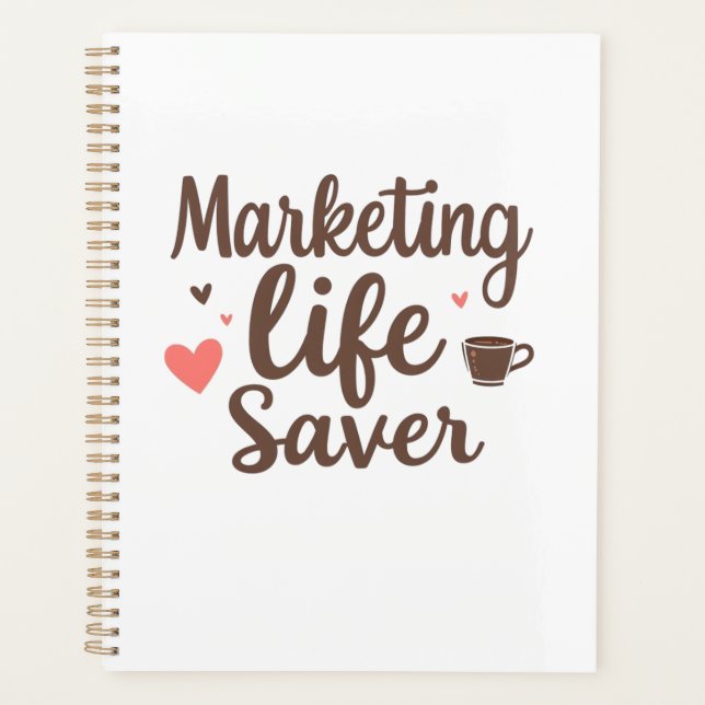 Personalisierter Marketing-Rettungsanker Planer (Vorderseite)