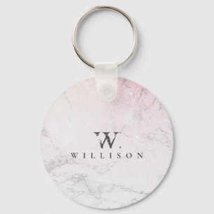 Personalisierter Marmor mit Einzelheiten zum Glitz Schlüsselanhänger