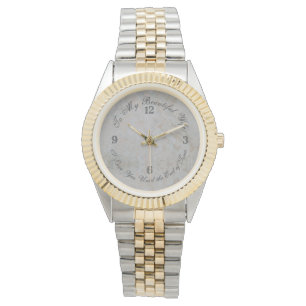Personalisierter Marmor - wie Watch Armbanduhr