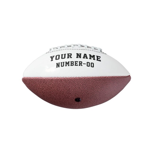 Personalisierter maßgeschneiderter Fußball – Fügen Football (Gedreht 270)