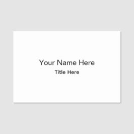 Personalisierter maßgeschneiderter professioneller namensschild