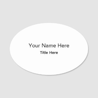 Personalisierter maßgeschneiderter professioneller namensschild
