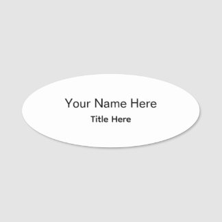 Personalisierter maßgeschneiderter professioneller namensschild