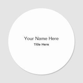 Personalisierter maßgeschneiderter professioneller namensschild