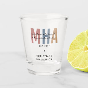 Personalisierter Master of Health Administration Schnapsglas