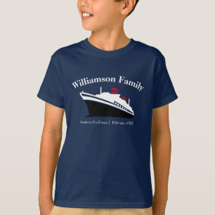 Personalisierter Matching Family Cruise T - Shirt