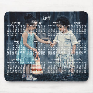 Personalisierter Mauszeiger - Kalender 2018 Mousepad