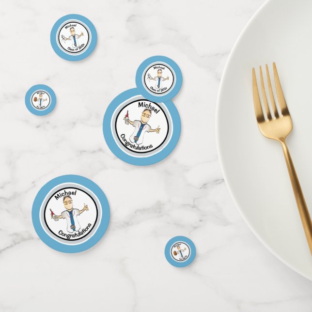 Personalisierter medizinischer Abschluss 2022 Konfetti (Gruppe)