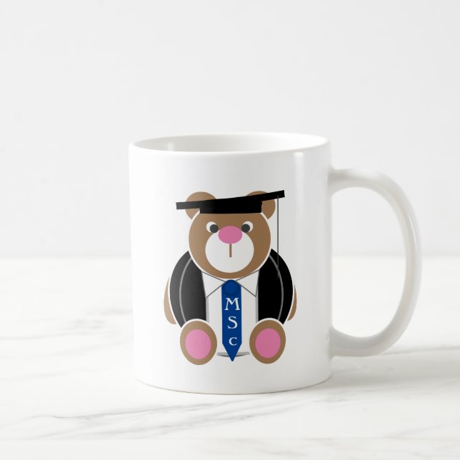 Personalisierter Meister der Wissenschaft niedlich Kaffeetasse (Rechts)