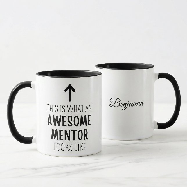 Personalisierter Mentor-Mug Tolles Mentor-Geschenk Tasse (Von Creator hochgeladen)