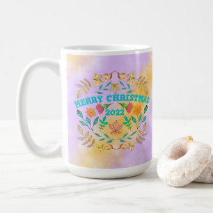 PERSONALISIERTER MERRY CHRISTMAS 20XX KAFFEETASSE