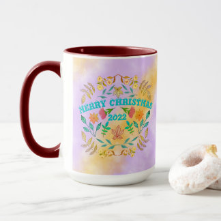PERSONALISIERTER MERRY CHRISTMAS 20XX TASSE