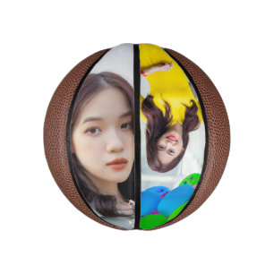 Personalisierter Mini-Basketball mit Foto Mini Basketball