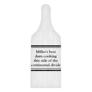Personalisierter Minimalist Schneidebrett