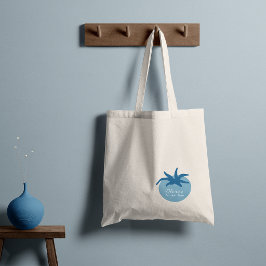 Personalisierter minimalistischer botanischer Toma Tragetasche