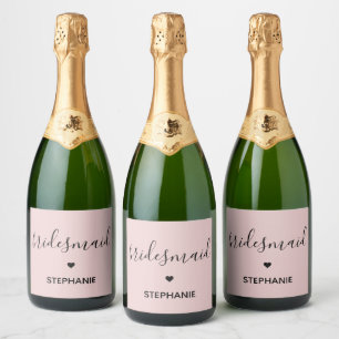 Personalisierter Minimalistischer Bridesmaid-Indiv