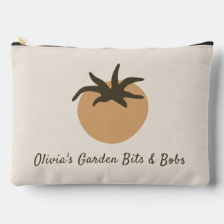 Personalisierter minimalistischer Tomatengarten Sa Zubehörtasche