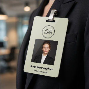 Personalisierter Mitarbeiter-Fotoausweis mit indiv Ausweis