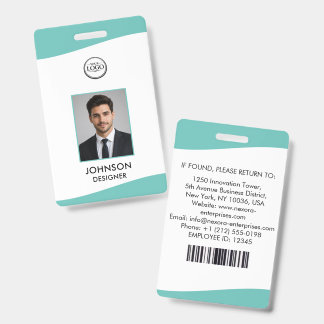 Personalisierter Mitarbeiter-ID-Ausweis Ausweis