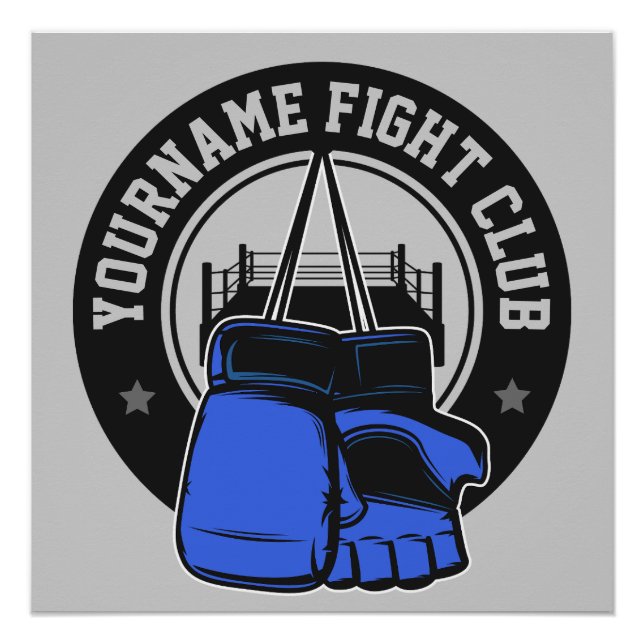 Personalisierter MIXED MARTIAL ARTS Mixed Martial  Poster (Vorderseite)