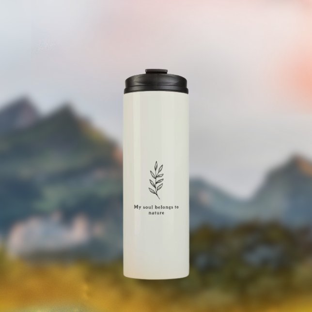 Personalisierter, moderner Bauernstil Thermosbecher (Von Creator hochgeladen)