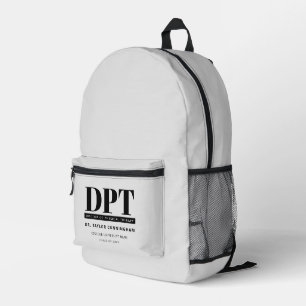 Personalisierter moderner DPT Arzt für Physikalisc Bedruckter Rucksack