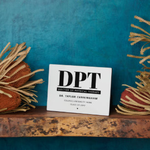 Personalisierter moderner DPT Arzt für Physikalisc Fotoplatte