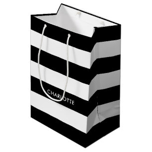 Personalisierter moderner eleganter mittlere geschenktüte