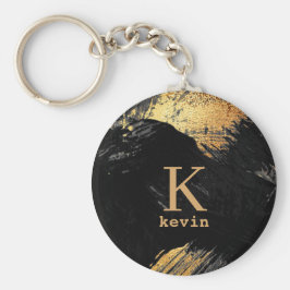 Personalisierter, moderner Name Schlüsselanhänger