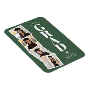 Personalisierter moderner Schulabschluss Magnet