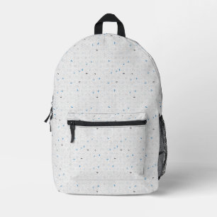 Personalisierter moderner Terrazzo-Schulrucksack Bedruckter Rucksack