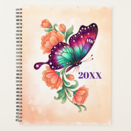 Personalisierter Monarch-Schmetterling 2026 Planer