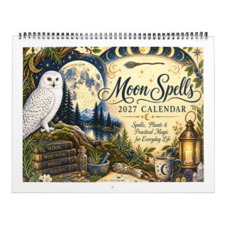 Personalisierter Mondzauber-Kalender 2027 mit Illu Kalender