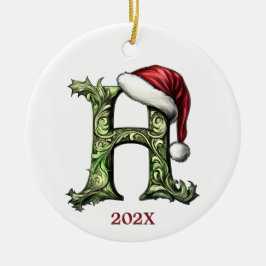 Personalisierter Monogram Weihnachtsschmuck